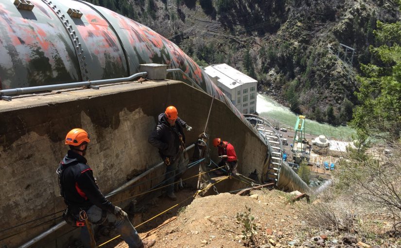 PG&E Caribou 2 Penstock Monitoring  Robotic Total Station-Phase 1