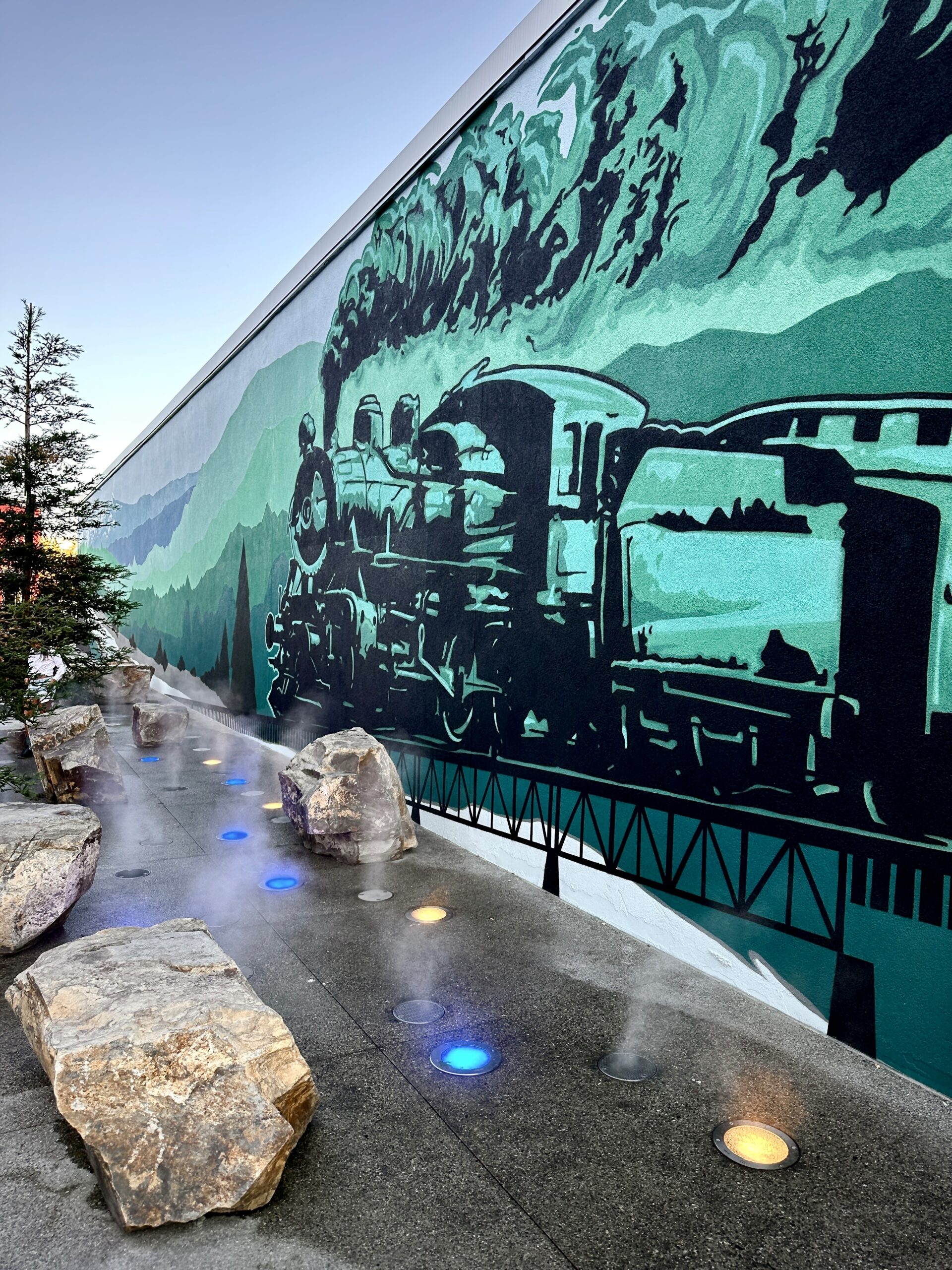 Whistle Stop Park Mural